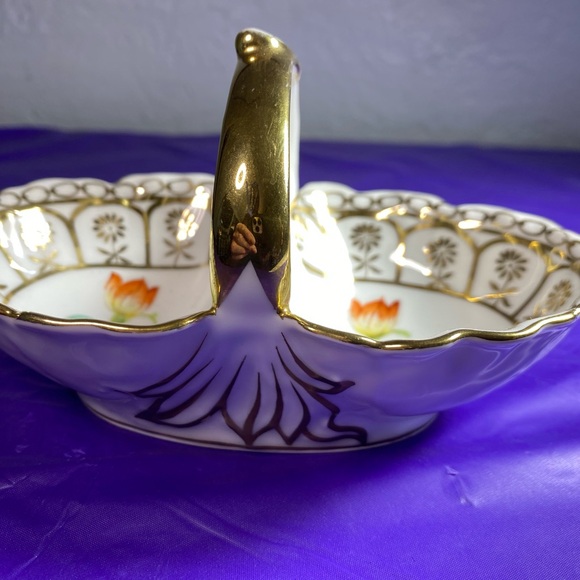 Vintage Noritake Divided Trinket/Candy Dish - Picture 3 of 16